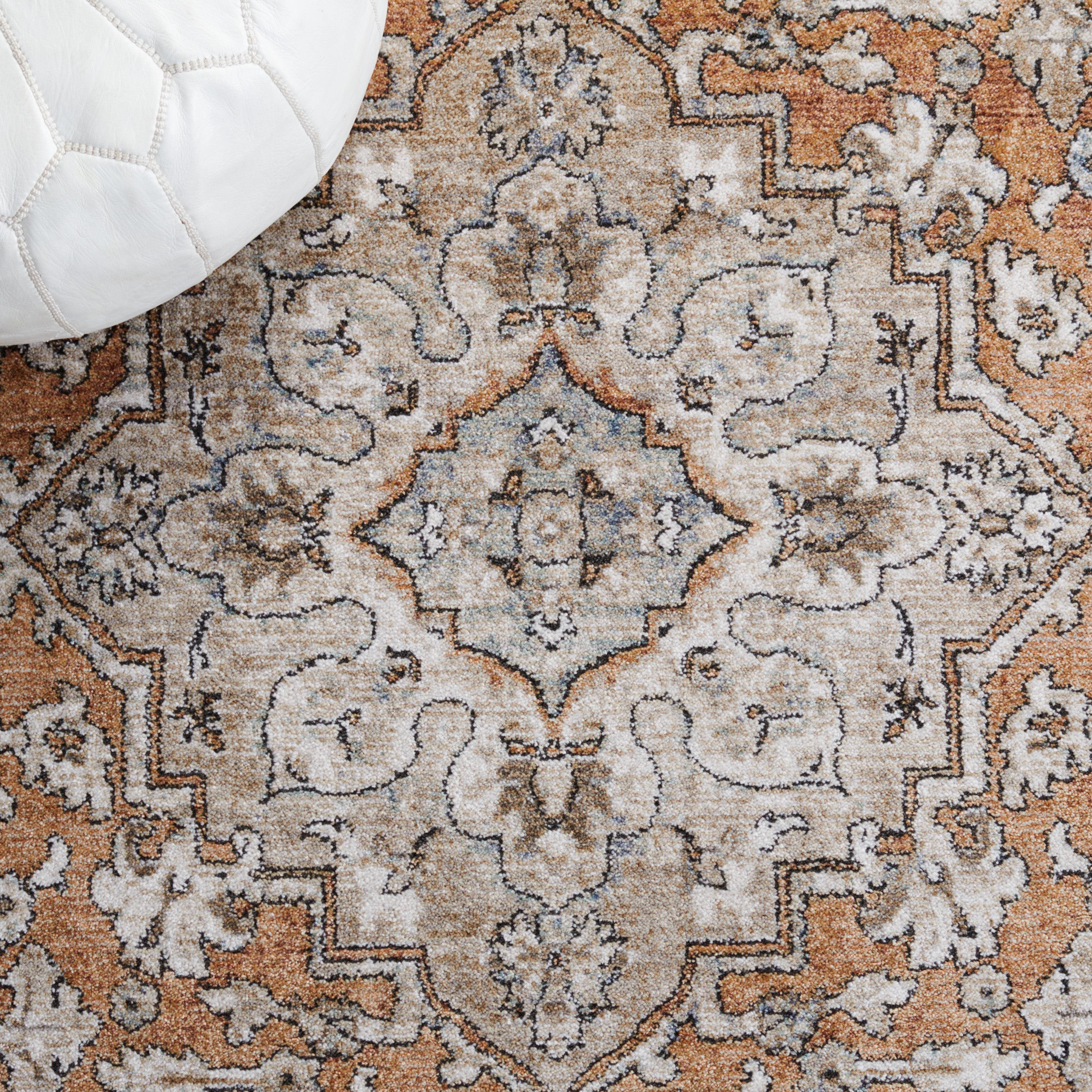 Safavieh Jasmine 375 Rug, JSM375 - Gold / Grey