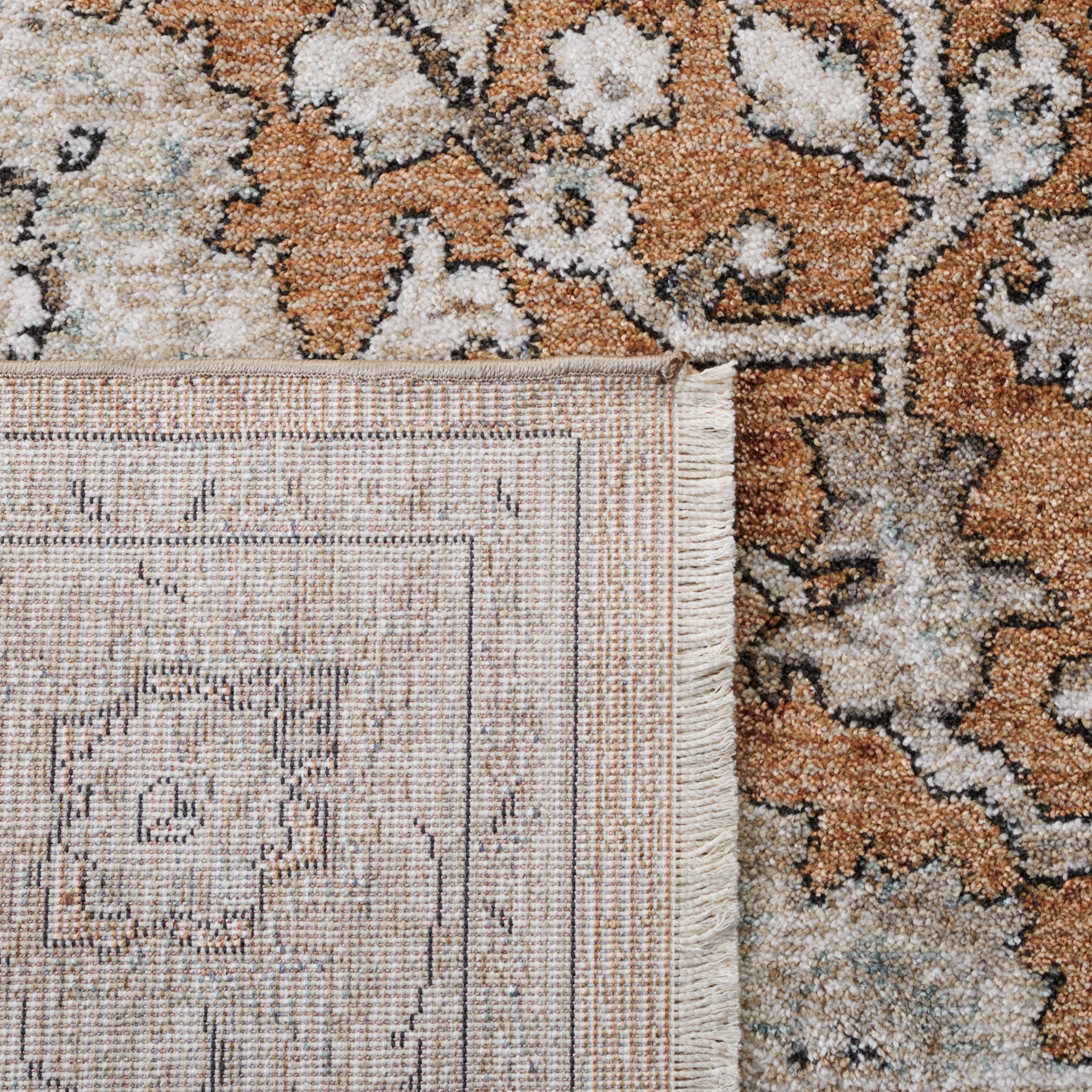 Safavieh Jasmine 375 Rug, JSM375 - Gold / Grey