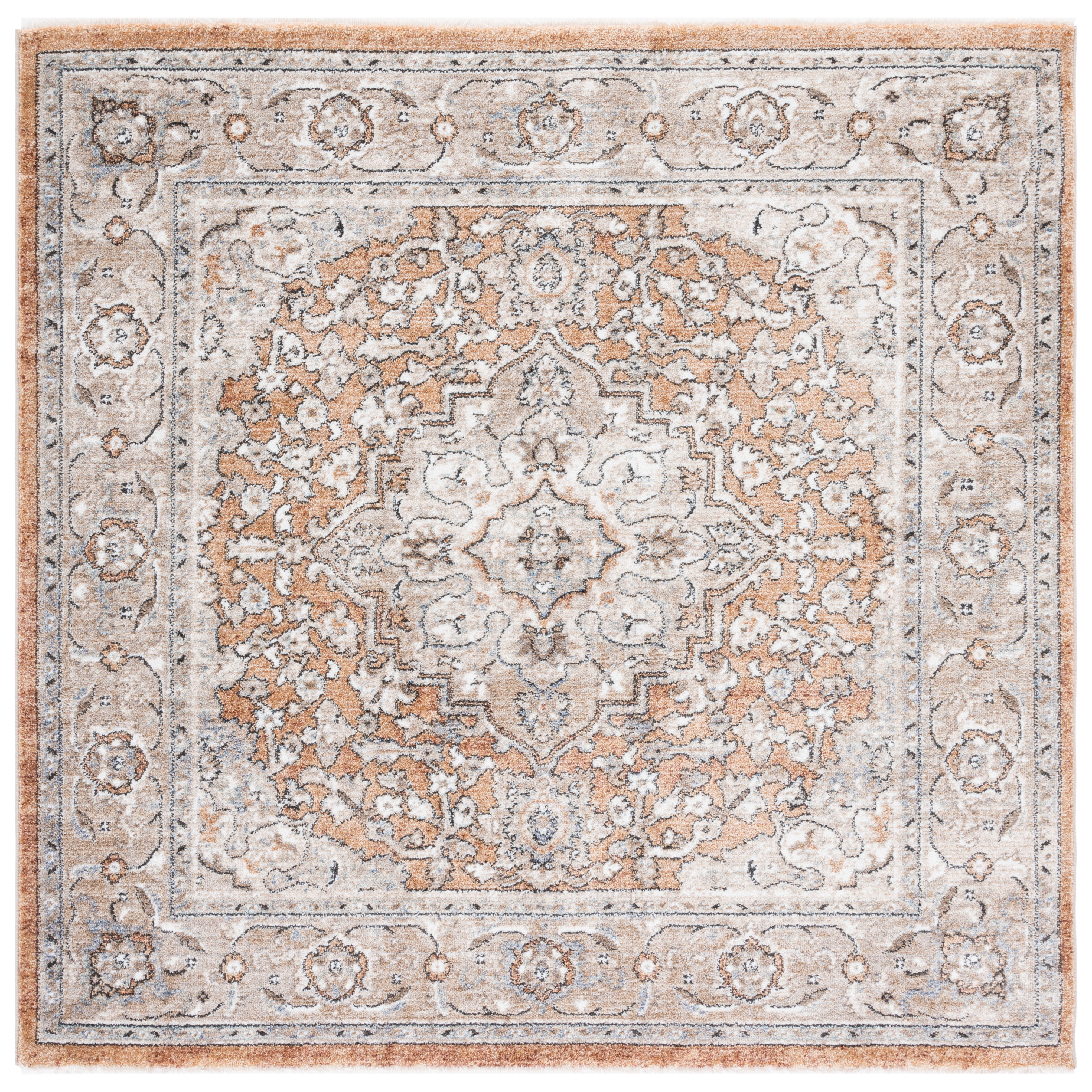 Safavieh Jasmine 375 Rug, JSM375 - Gold / Grey
