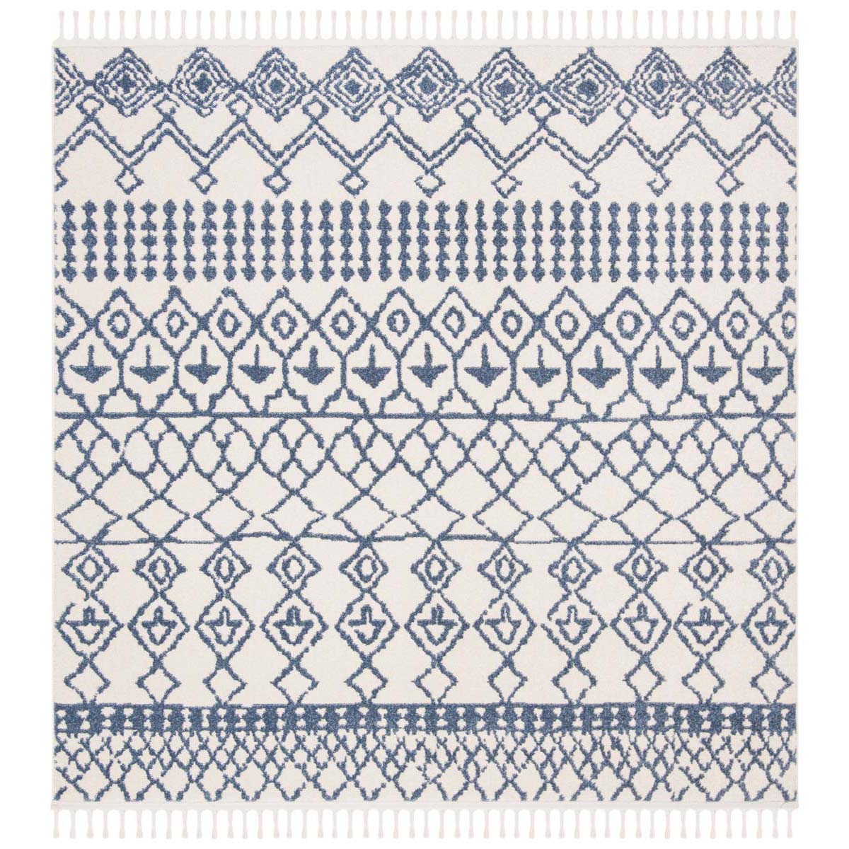 Safavieh Kasbah 100 173 Rug, KBH173 - Ivory / Blue