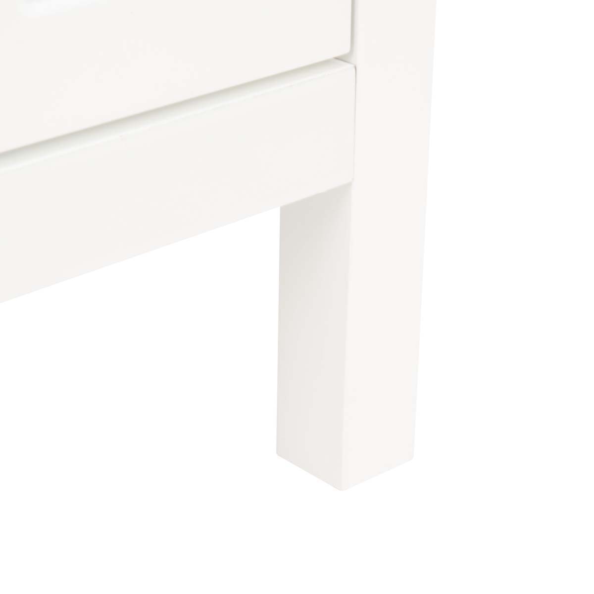 Safavieh Locklyn 1 Door 2 Drawer 2 Shelf Kitchen Cart , KCH8703 - White / Natural