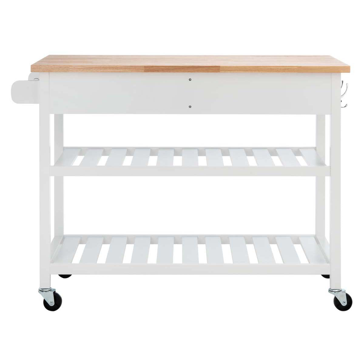 Safavieh Kiko 2 Drawer 2 Shelf Kitchen Cart , KCH8704