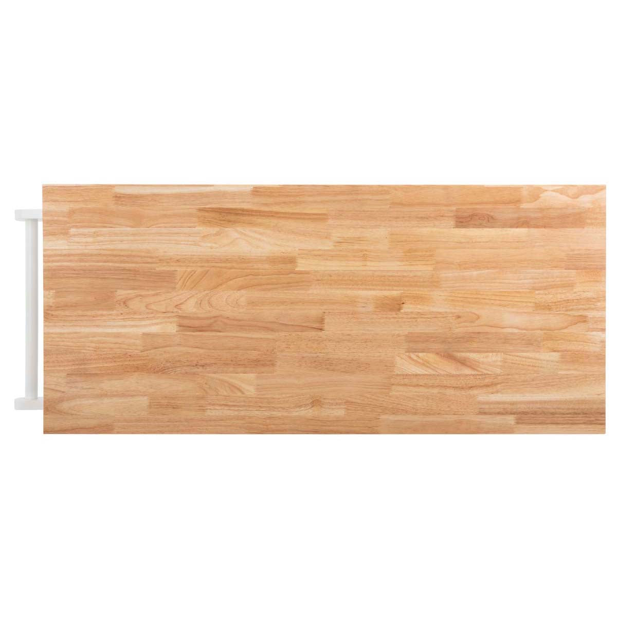 Safavieh Kiko 2 Drawer 2 Shelf Kitchen Cart , KCH8704 - White / Natural