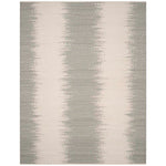 Safavieh Cotton Kilim 121 Rug, KLC121 - Dark Green / Ivory