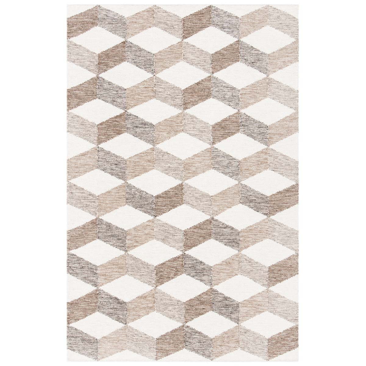 Safavieh Kilim 154 Rug, KLM154 - Ivory / Brown