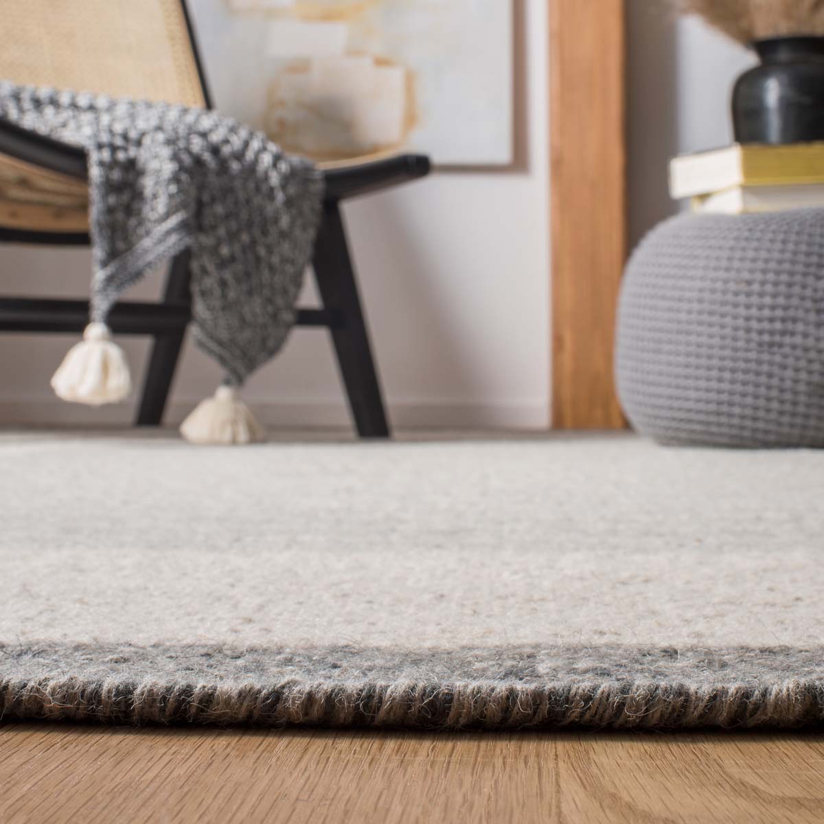 Safavieh Kilim 155 Rug, KLM155 - Ivory / Grey