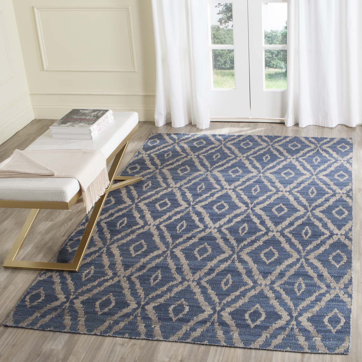 Safavieh Kilim 215 Rug, KLM215 - Blue / Grey