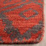 Safavieh Kilim 215 Rug, KLM215 - Rust / Grey