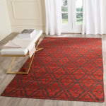 Safavieh Kilim 215 Rug, KLM215 - Rust / Grey