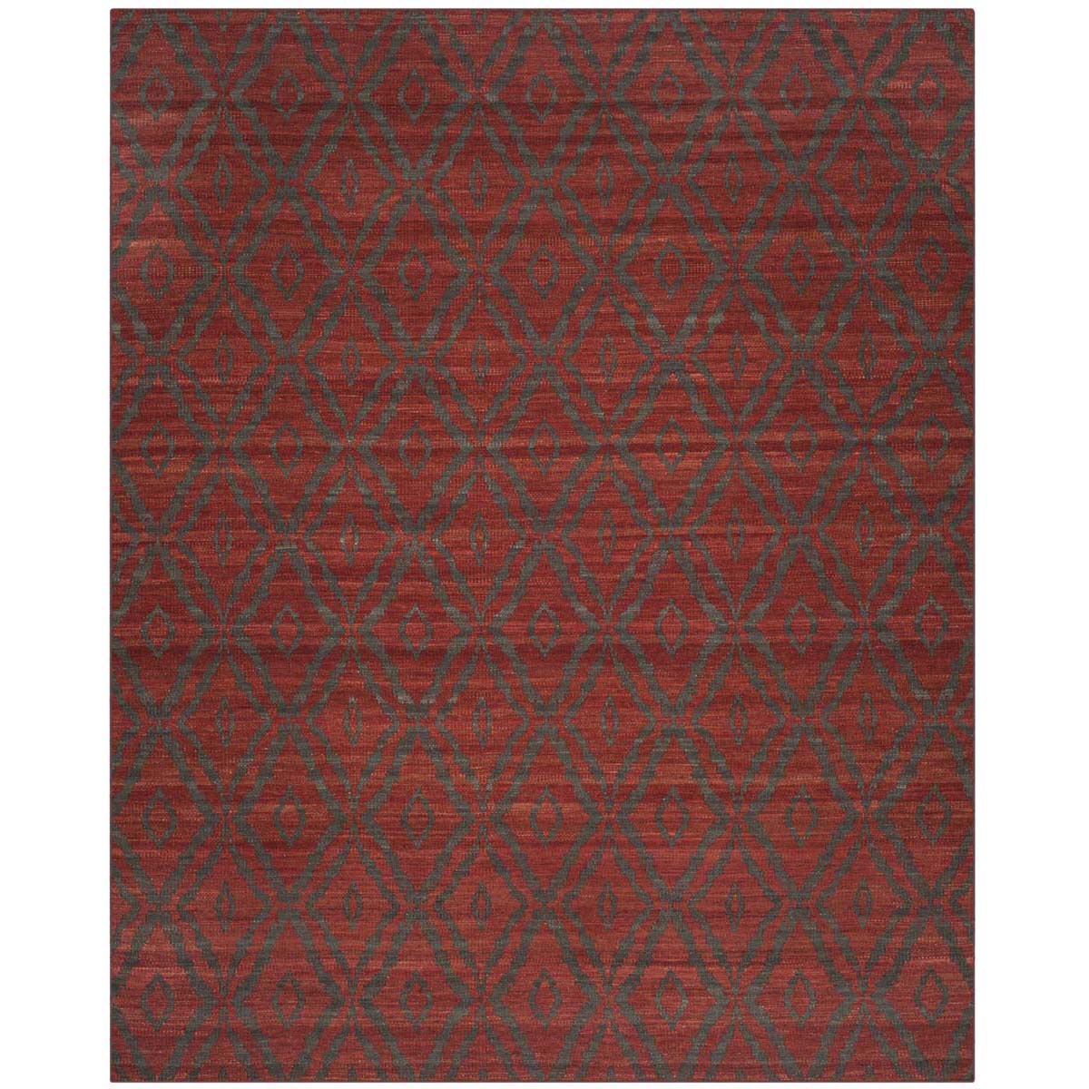 Safavieh Kilim 215 Rug, KLM215 - Rust / Grey