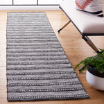 Safavieh Kilim 450 Rug, KLM450 - Black / Ivory
