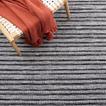 Safavieh Kilim 450 Rug, KLM450 - Black / Ivory