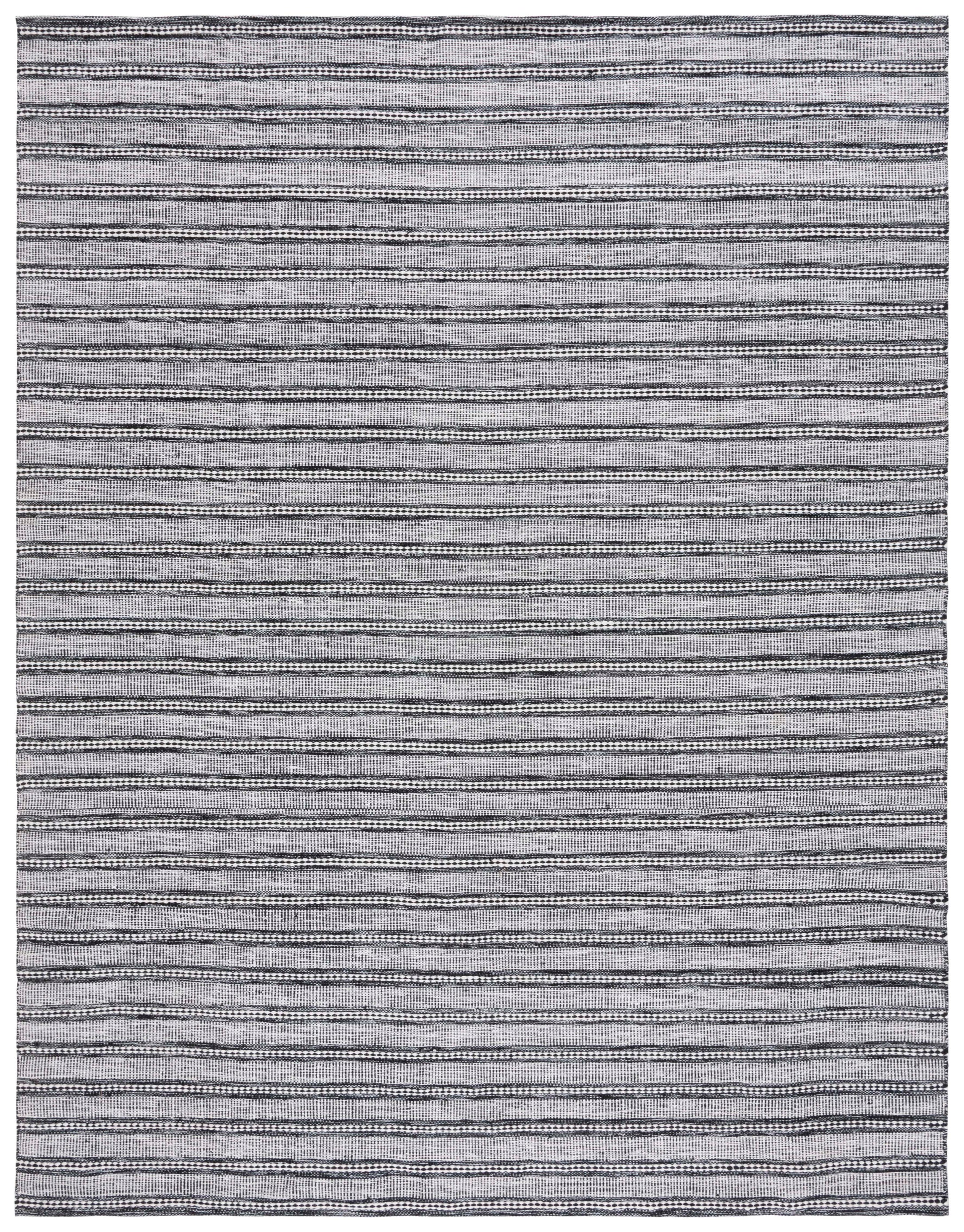 Safavieh Kilim 450 Rug, KLM450 - Black / Ivory