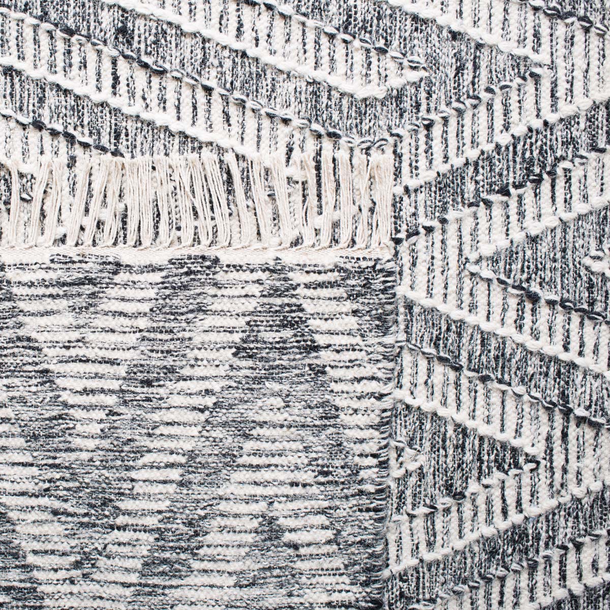 Safavieh Kilim 519 Rug, KLM519 - Black / Cream