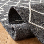 Safavieh Kilim 522 Rug, KLM522 - Charcoal / Ivory