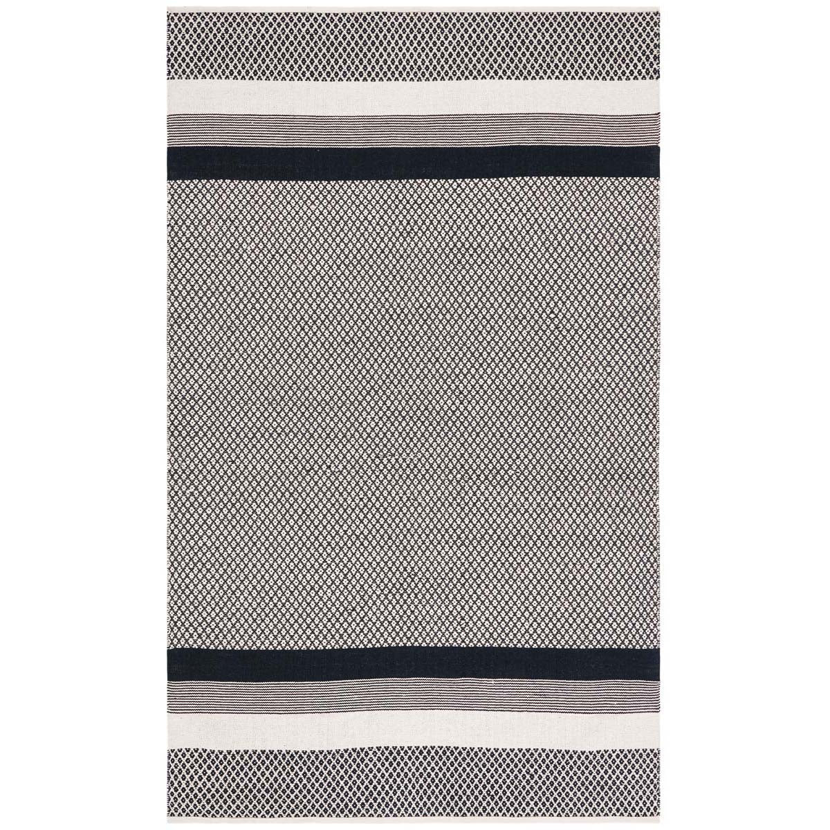 Safavieh Kilim 701 Rug, KLM701 - Black / Ivory