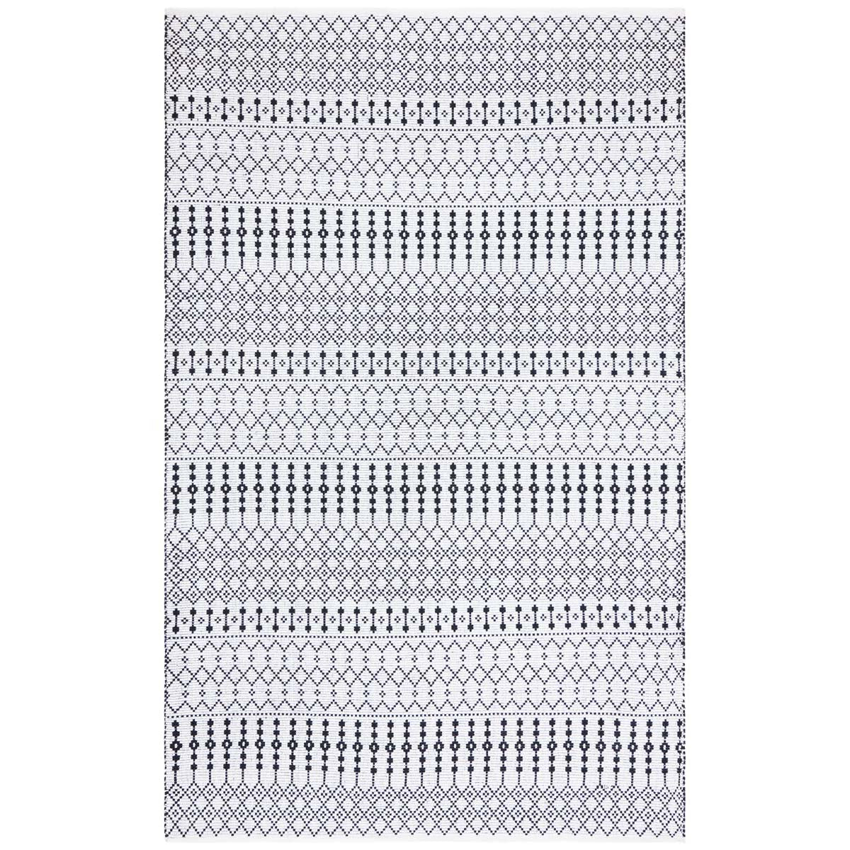 Safavieh Kilim 704 Rug, KLM704 - Ivory / Black