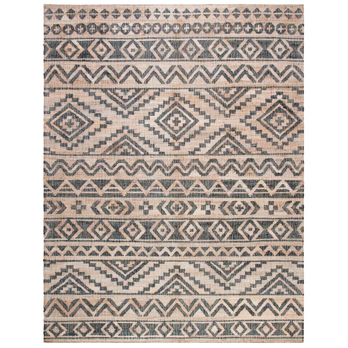 Safavieh Kilim 751 Rug, KLM751 - Natural / Charcoal