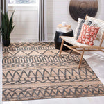 Safavieh Kilim 752 Rug, KLM752 - Natural / Charcoal