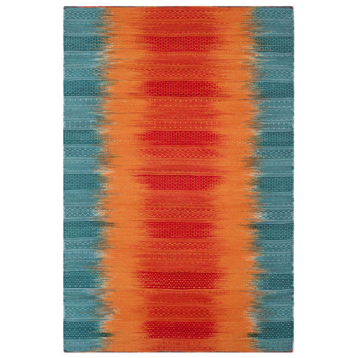 Safavieh Kilim 821 Rug, KLM821 - Teal / Red