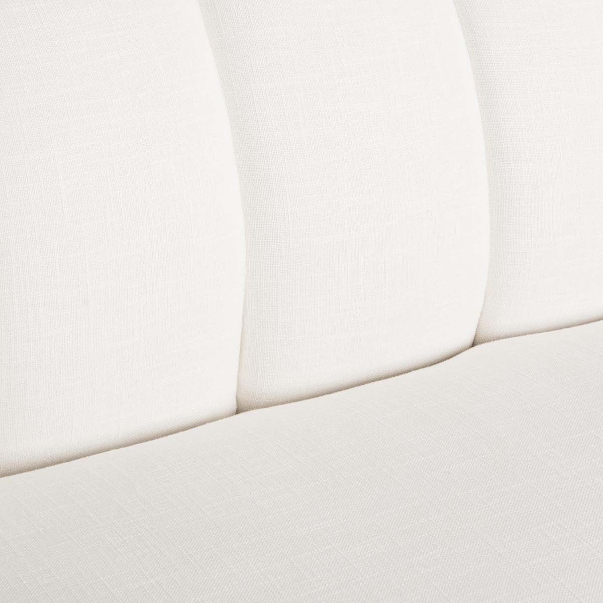 Safavieh Couture Beverly  Linen Blend Sofa - White
