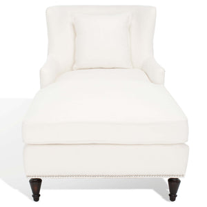 Safavieh Couture Jamie Upholstered Chaise Lounge, KNT4108