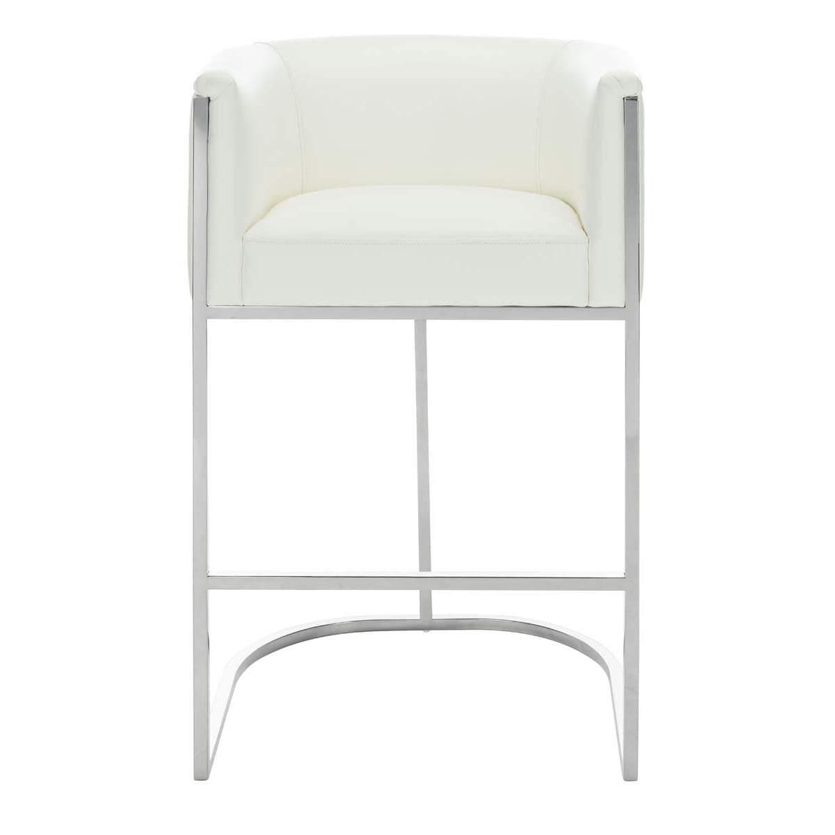 Safavieh Couture Shiloh Leather Bar Stool