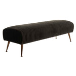 Safavieh Couture Salome Upholstered Bench - Shale Gray