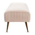 Safavieh Couture Salome Upholstered Bench - Giotto Almond