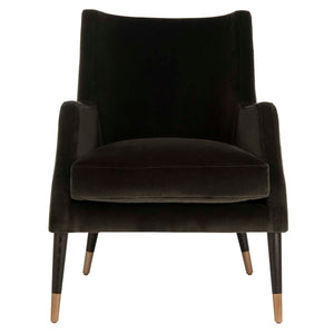Safavieh Couture Sicily Velvet Arm Chair, KNT7060