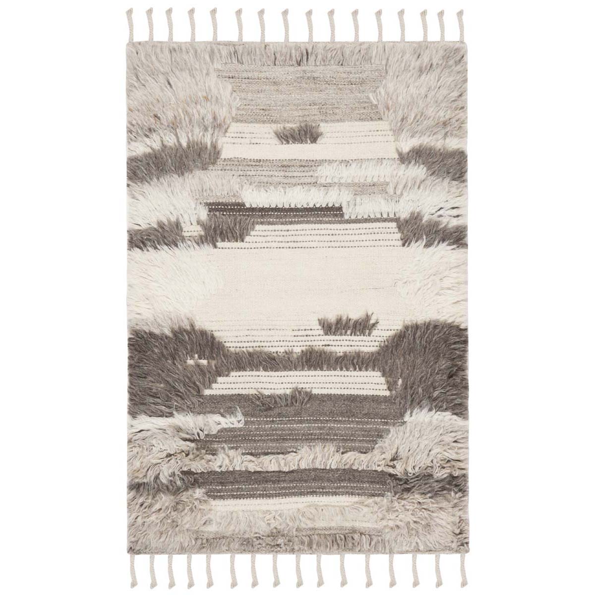 Safavieh Kenya 224 Rug, KNY224 - Ivory / Grey