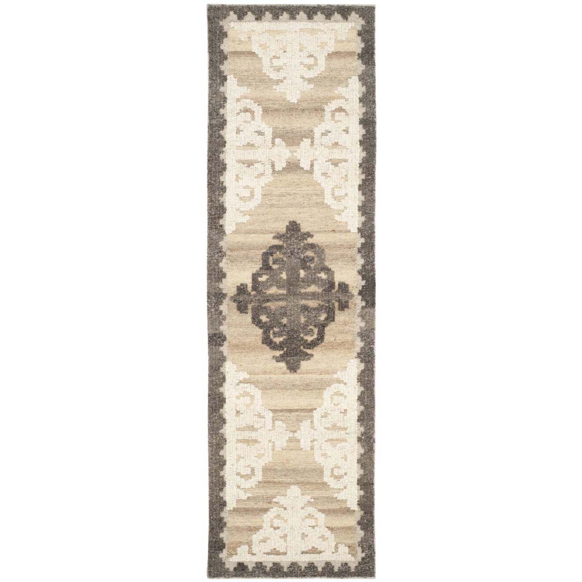 Safavieh Kenya 312 Rug, KNY312 - Brown / Charcoal
