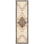 Safavieh Kenya 312 Rug, KNY312 - Brown / Charcoal