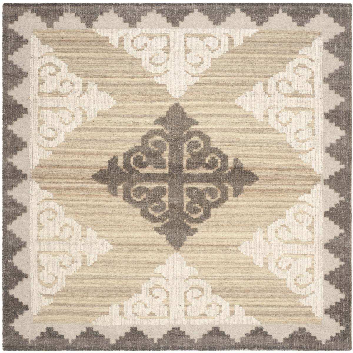 Safavieh Kenya 312 Rug, KNY312 - Brown / Charcoal