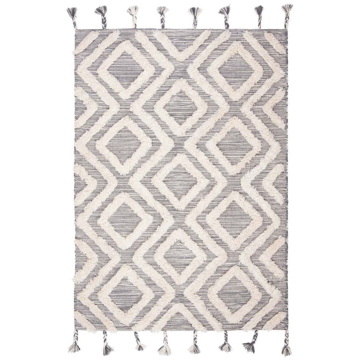 Safavieh Kenya 331 Rug, KNY331 - Grey / Ivory