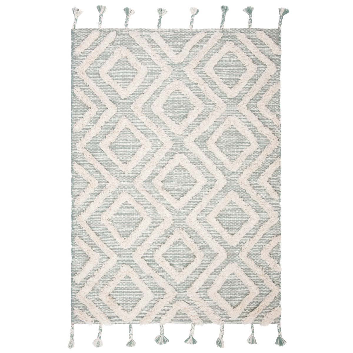 Safavieh Kenya 331 Rug, KNY331 - Aqua / Ivory