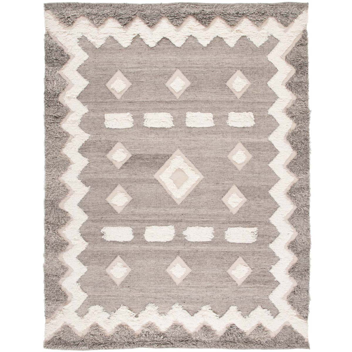 Safavieh Kenya 459 Rug, KNY459 - Grey / Ivory