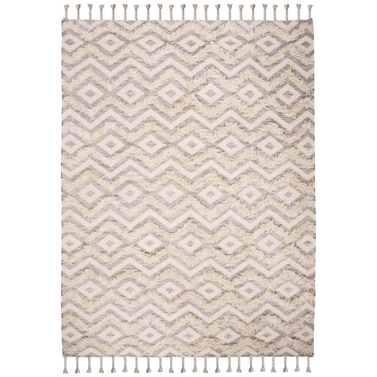 Safavieh Kenya 605 Rug, KNY605 - Grey / Ivory