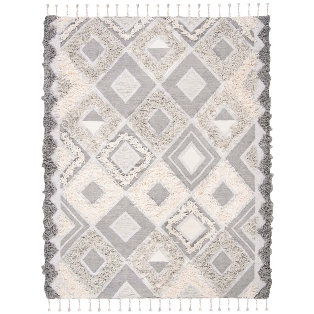 Safavieh Kenya 607 Rug, KNY607 - Grey / Ivory