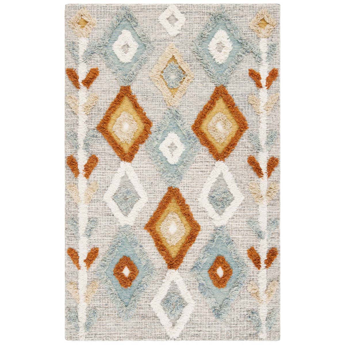 Safavieh Kenya 665 Rug, KNY665 - Grey / Blue