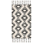 Safavieh Kenya 908 Rug, KNY908 - Black / Ivory