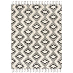 Safavieh Kenya 908 Rug, KNY908 - Black / Ivory