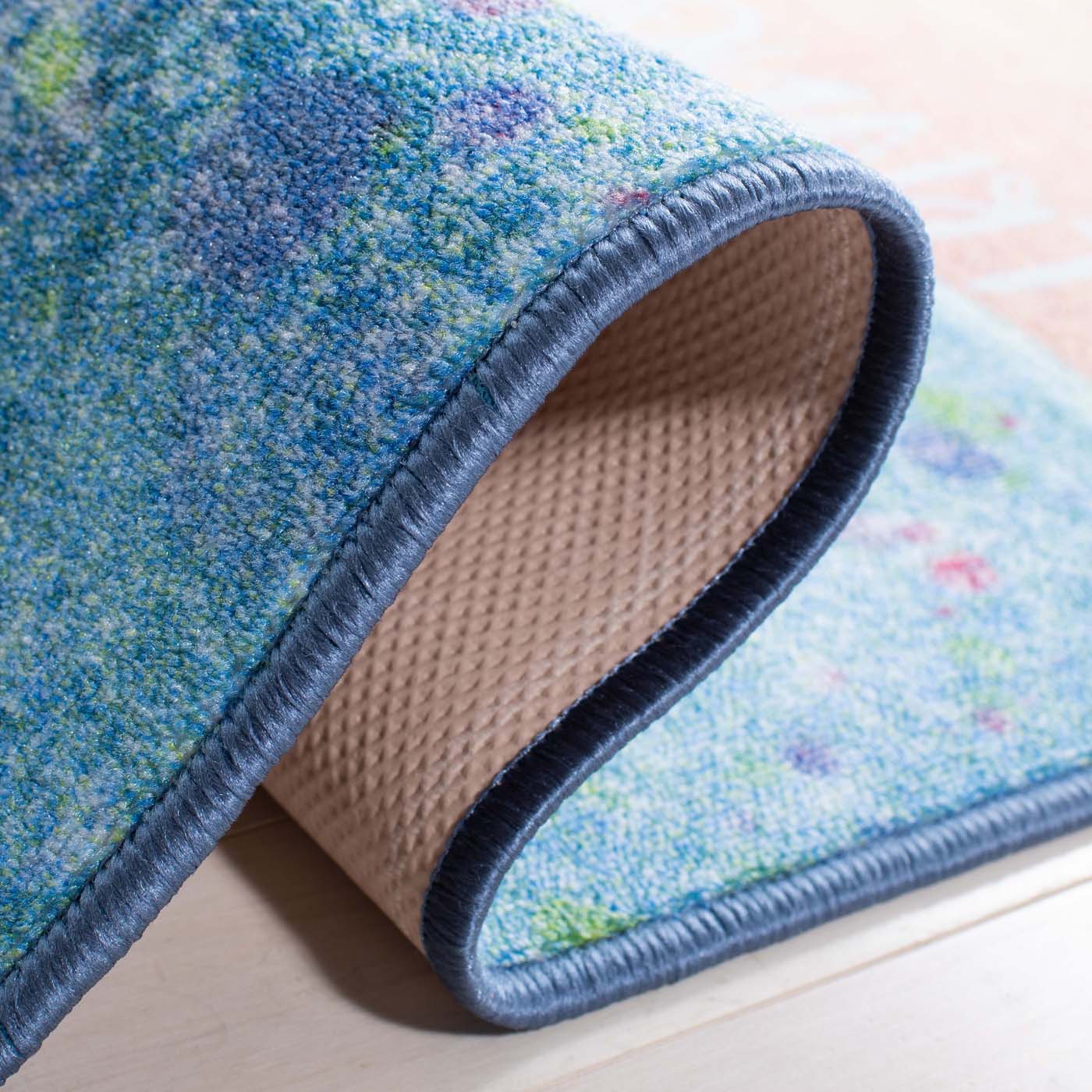 Safavieh Kids Playhouse 201 Rug, KPH201 - Blue / Pink