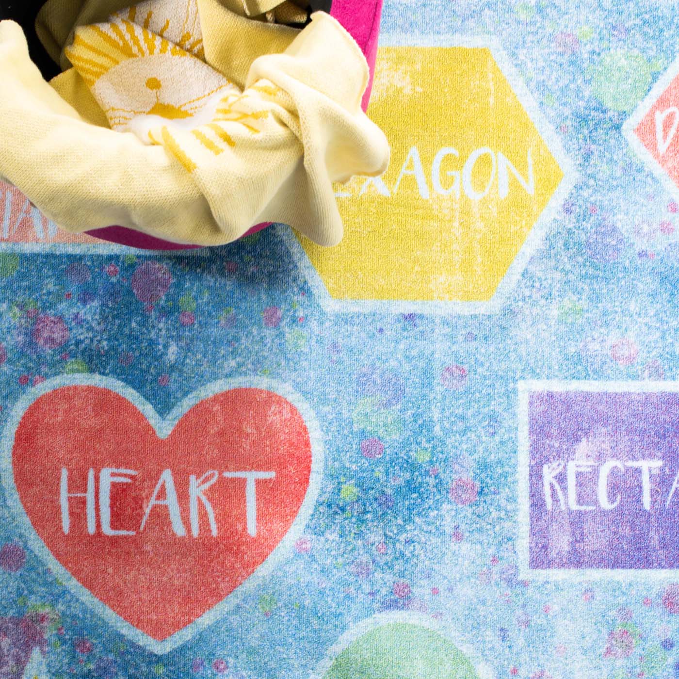 Safavieh Kids Playhouse 201 Rug, KPH201 - Blue / Pink