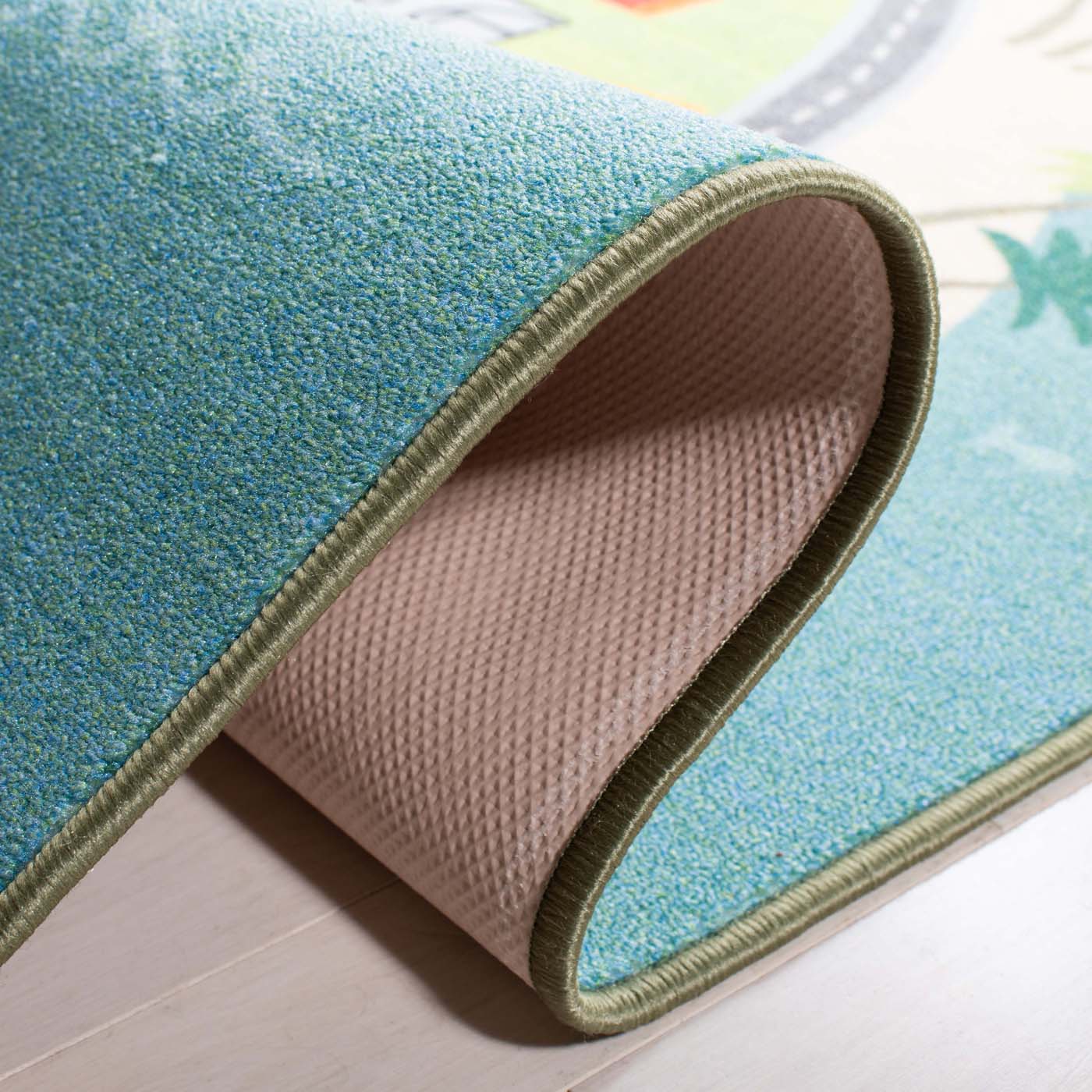 Safavieh Kids Playhouse 202 Rug, KPH202 - Blue / Green