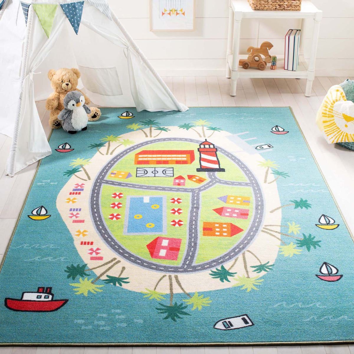 Playhouse Rug Safavieh Kids Playhouse 202 Rug, KPH202