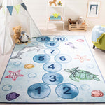 Safavieh Kids Playhouse 217 Rug, KPH217 - Blue / Grey