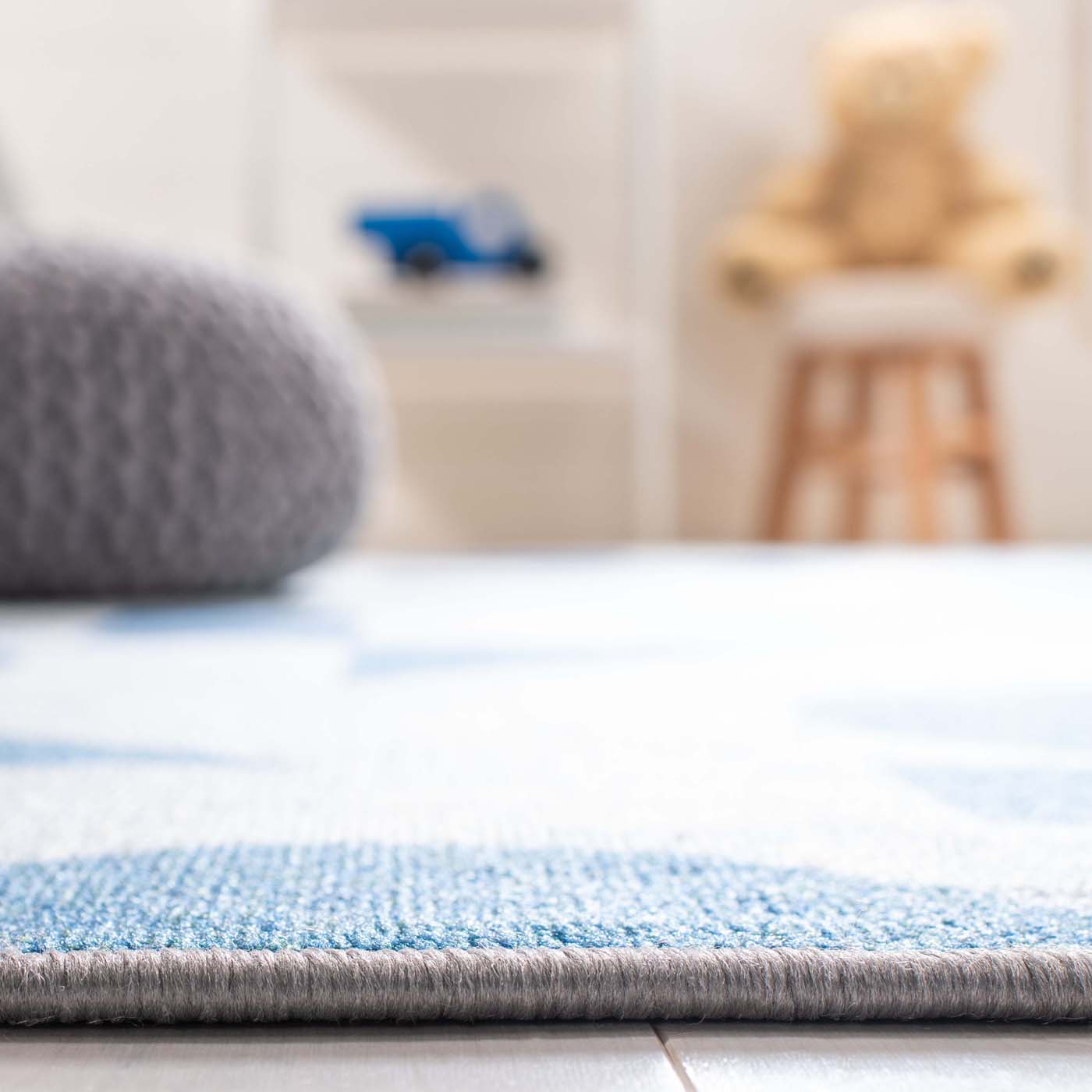 Safavieh Kids Playhouse 222 Rug, KPH222 - Grey / Blue