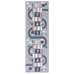 Safavieh Kids Playhouse 226 Rug, KPH226 - Grey / Pink