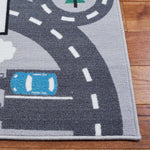 Safavieh Kids Playhouse 226 Rug, KPH226 - Grey / Pink